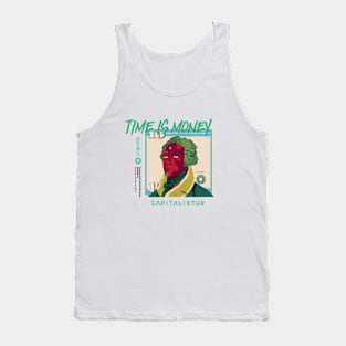 USD000016 - Alexander Hamilton Red Face Tank Top